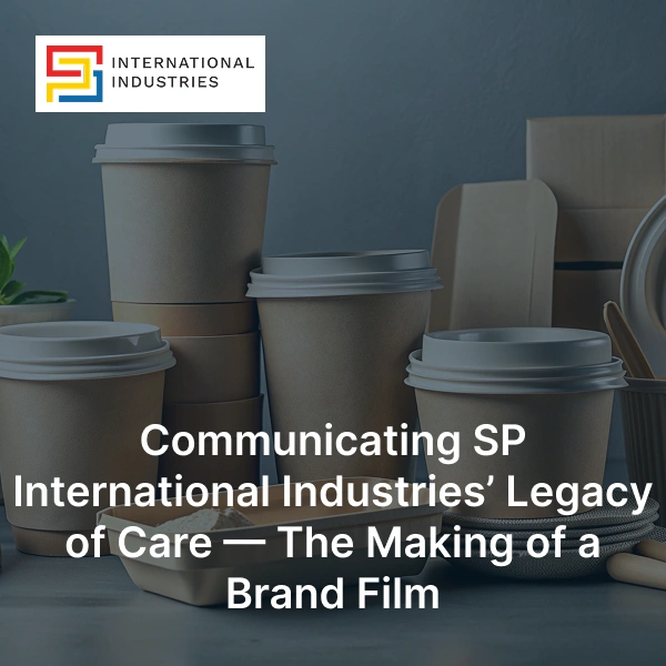 sp international industries brand film case study brandloom