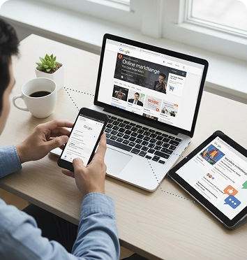 Mobile SEO services improving website performance across devices