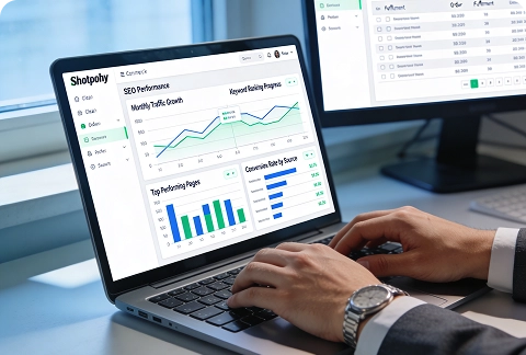 Proven Shopify SEO growth and optimization results