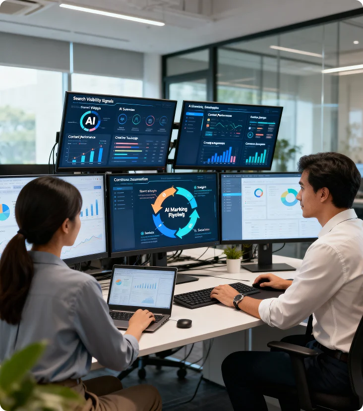 BrandLoom AI marketing growth dashboard services in the USA