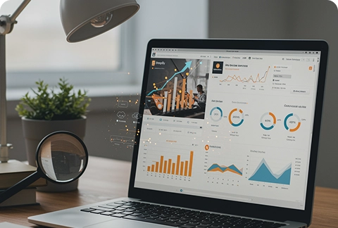 Shopify SEO performance analytics and growth dashboard