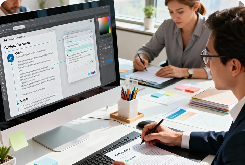 BrandLoom AI content strategy services in the USA