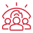 Audience insights and channel strategy icon for data-driven targeting of USA customers